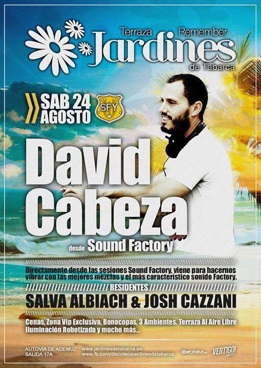 SoundFactory_es's tweet photo. Buenas tardes factoryanos!!! Os recordamos que si tenéis mono de #Factory os esperamos mañana en #JardinesdeTabarca http://t.co/wvSndDLXQ5