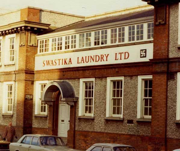 OldDublinTown's tweet photo. Dublin 1960 ~ The Swastika Laundry (1912 - 1987) operated on Shelbourne Road in Ballsbridge, Dublin 4 ~  #TweetDublin http://t.co/tdNtMa5PE7
