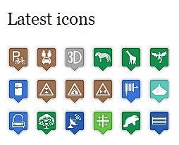 mapicons's tweet image. Latest icons: leopard, giraffe, cold storage, satellite dish, dressing room and more mapicons.nicolasmollet.com
