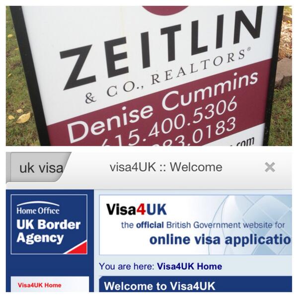 My day involved these two exciting things! We are moving right along! #expat