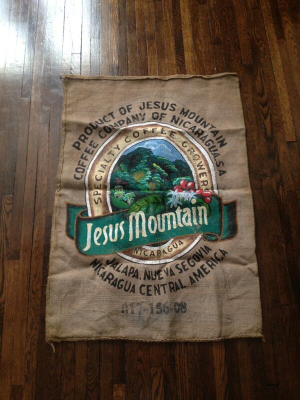 TheSourceCPC's tweet image. New decor for the youth room @ChesapeakeUPC! And yes, Jesus Mountain Coffee Company actually exists!