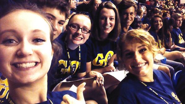 ETSUKoolAidGuy's tweet photo. Some of #Group29 getting their Convocation on earlier! #OHHHYEAHHH @PreviewETSU http://t.co/rKLXFaa2Ap