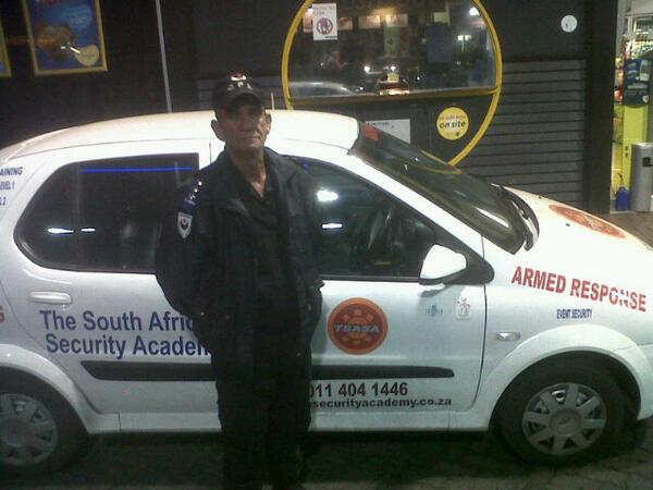 GpsSecuritytips's tweet image. The Shift supervisor spotted whilst visiting the sierra team Goodwill Protection @GpsSecuritytips Johan Van Rensburg