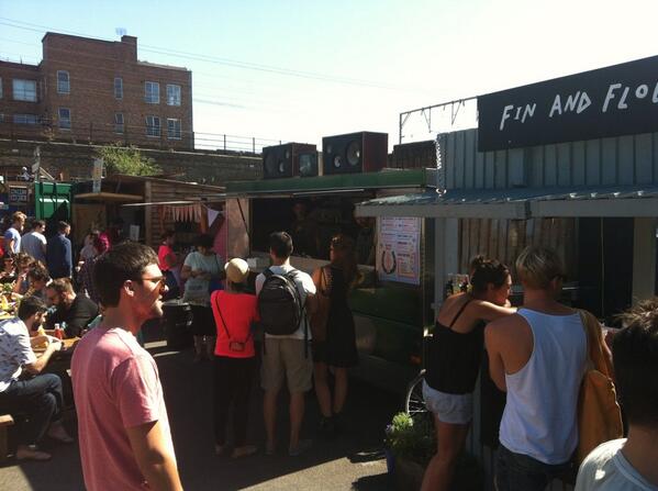 hackneyresident's tweet image. Street Food Heaven