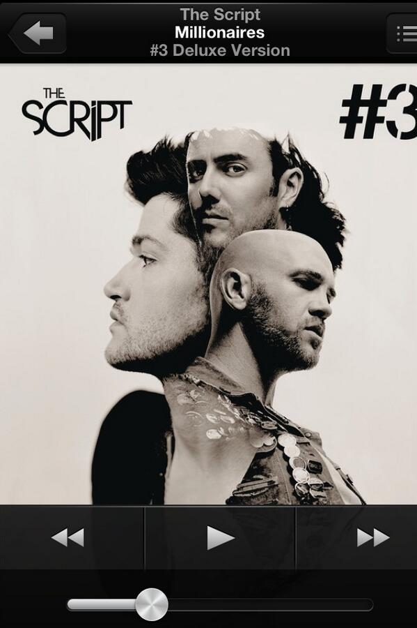 mgulaty's tweet image. #TheScript3 #millionaires nyc song
