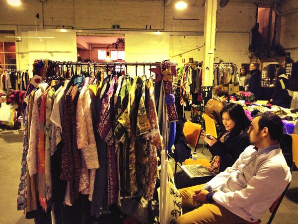 A new experience for us, joining Melbourne's Rag Trade Bazaar :)