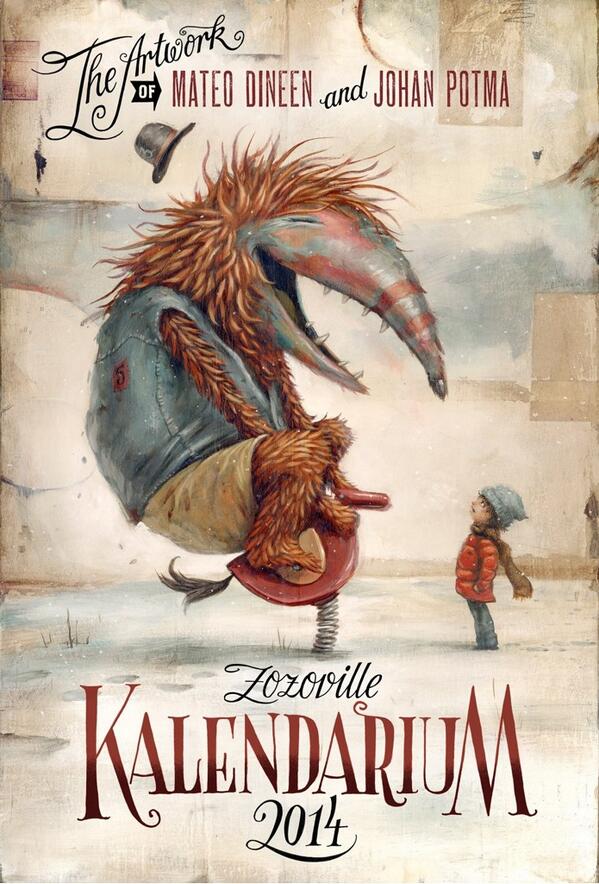 Sneak Peak!! Here is the cover for our upcoming Kalendarium 2014!