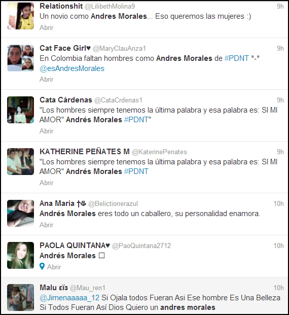 FCAndyMorales's tweet photo. Todas "Quiero Un Hombre Como Andres" No Lo Regalas @analuciatv jaja http://t.co/KtDICOAF31