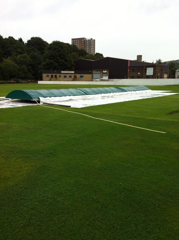 Ground surprisingly playable. As long as the rain stays away it's game on!