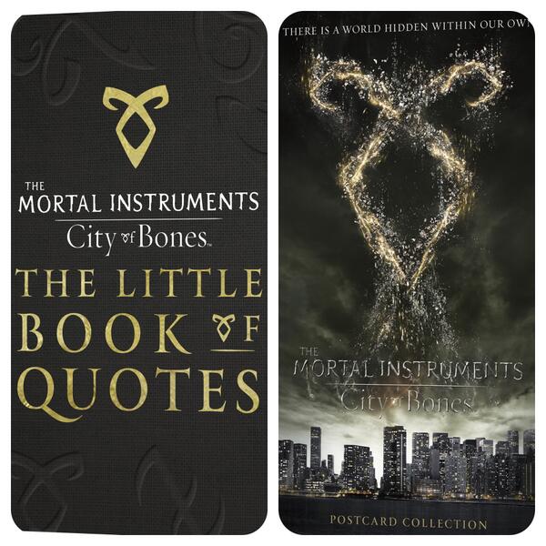 InstrumentsUK's tweet photo. RT for your chance to WIN a #MortalInstruments City of Bones stationary set! Click-> http://t.co/W3PpAybEyh for T&amp;Cs. http://t.co/WR1GvmOknI
