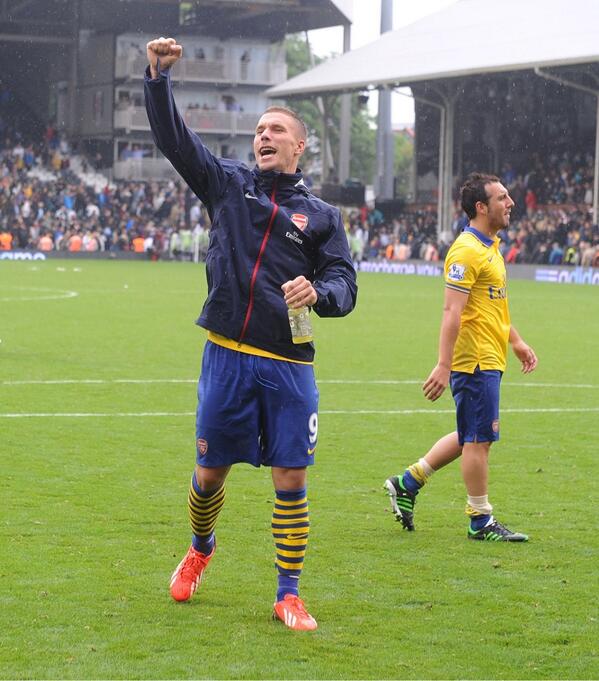 Lukas Podolski Com Just A Perfect Day Afc Arsenal Derby Podolski Fans Poldi Adidas Aha Http T Co 3ikfli4ar9