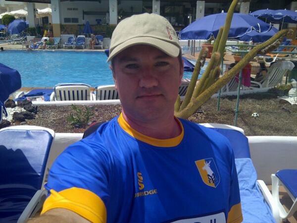 AcornSigns's tweet photo. Good luck today from Andy @AcornSigns over in Tenerife http://t.co/CqN3KePxcF