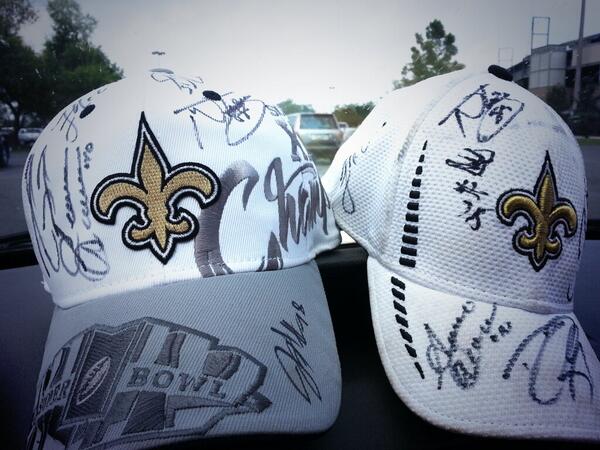 candace_palmer's tweet photo. Took my little man to watch the Saints practice a few weejends ago and had a grest time! Got autographs abd pics. http://t.co/s1XV3ITfxR
