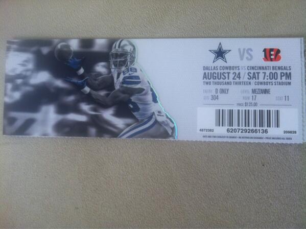 LucyRubio7's tweet photo. Can hardly wait...Go Cowboys!!! http://t.co/dw5TE17FIo