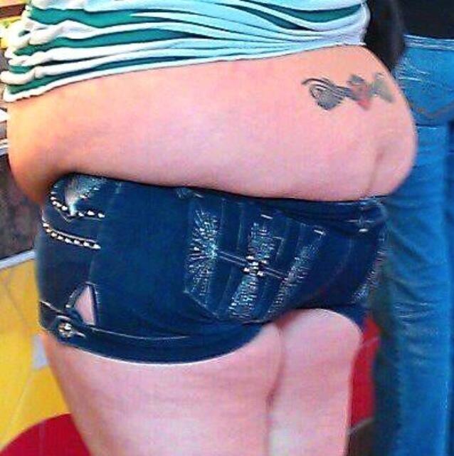 Really tight shop shorts