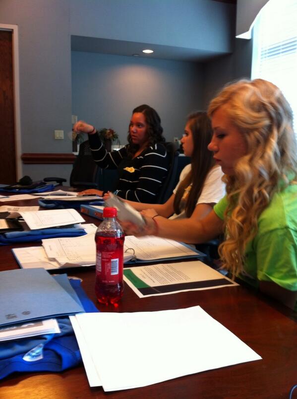 Kentucky_DECA's tweet photo. The state officers at work http://t.co/YpODNMlkkS