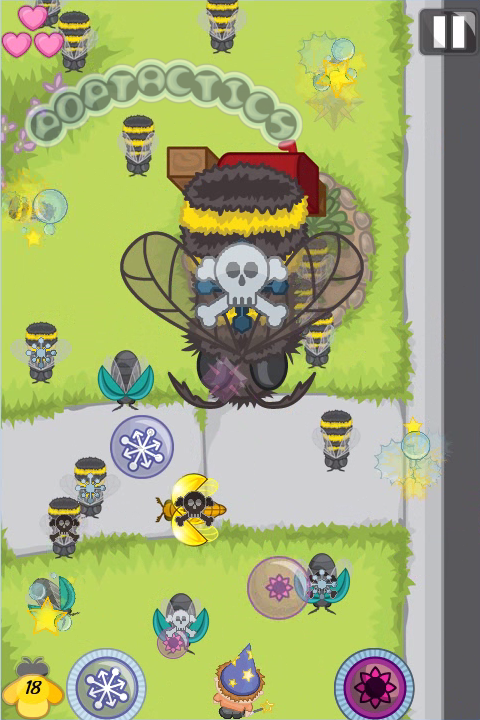 PopTactics's tweet photo. The Poison and Snowflake Bubble combo is super effective!!! #screenshotsaturday #gamedev #indiegamedev http://t.co/NRKuzYkHcf