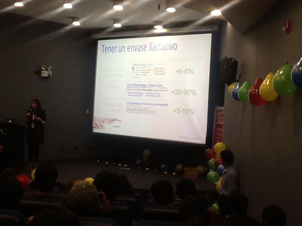 carlospunch's tweet image. #SEMtips nos permite aumentar el CTR. #gbgl2