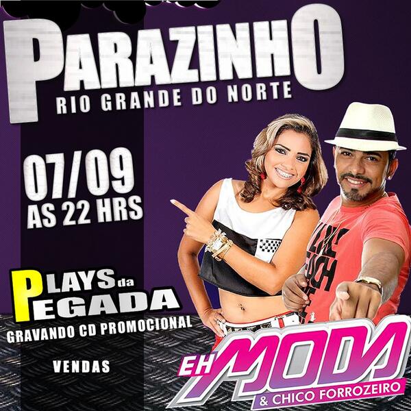 osestragados's tweet photo. 07/09 #FestaDaIndependência em @ParazinhoRN com @EhModaOficial @ChicoForrozeiro  &amp; #OsPlaysDaPegada http://t.co/Tv2Ohdsmnv 5