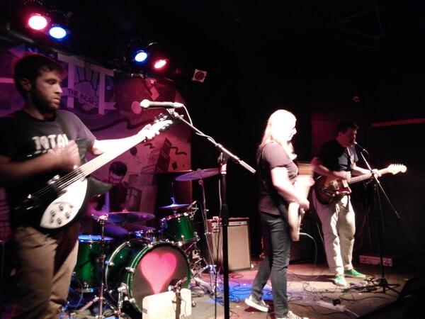 Soccer Mom delivering the rock in Cambridge MA