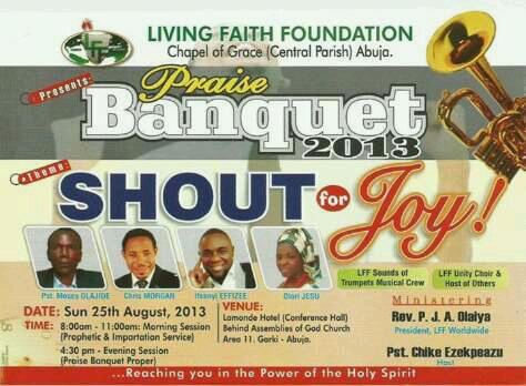 effizee_jaginma's tweet photo. Happening tomorow dnt miss it. I will be ministering live @ living faith foundation. http://t.co/JmHASQkaqe