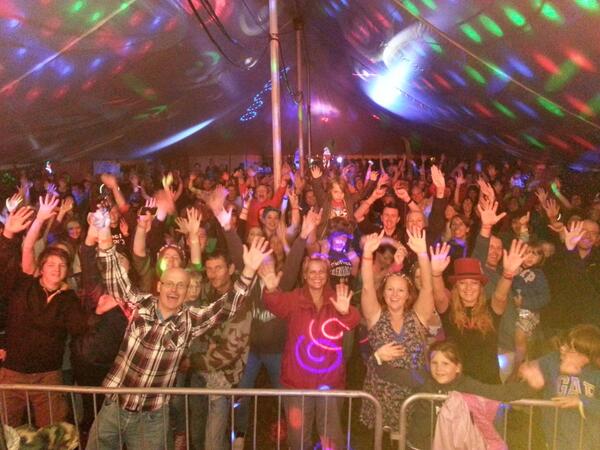 Great party thanks #uptonfestival :-)