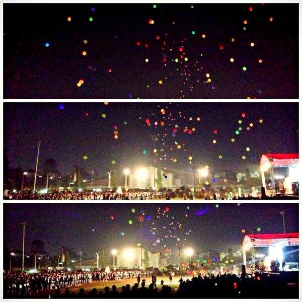 raldiii's tweet photo. closing oskm semalem :'). Hai Hai ITB 2013!!! http://t.co/N2qlUWiTXf