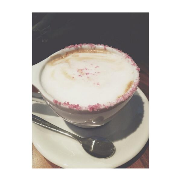 sunshinesymone's tweet image. Pleasant change in scenery today with this beaut #VSCOcam #vespr #lavanderroselatte