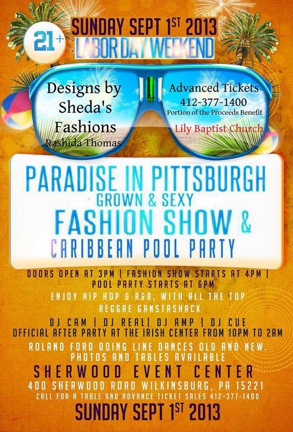 MattJones412's tweet photo. #laborday #Pittsburgh #poolparty #fashionshow http://t.co/cNSoQHXr2V