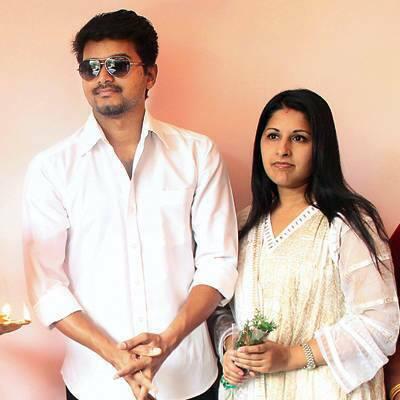 #HappyWeddingAnniversaryVijayandSangeetha