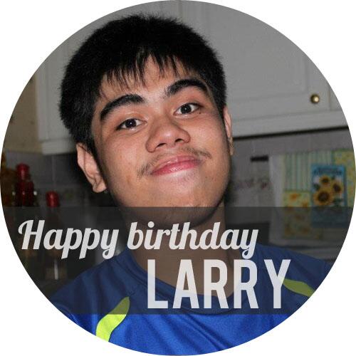 Happy birthday to our dear Marketing AVP for Internals, Larry! @laryngealcancer