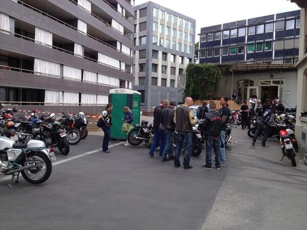 mini liideschaft! wird ein toller ausritt #lemonaderun #yamahaxs #classics