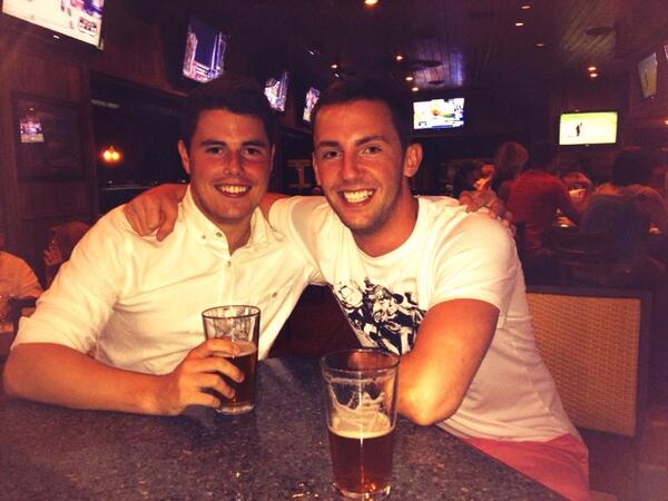 nicholsonsg's tweet photo. Good to see you last night mate @CameronPaton9 #Hopsecution #Florida13 http://t.co/ihPEen9MR8