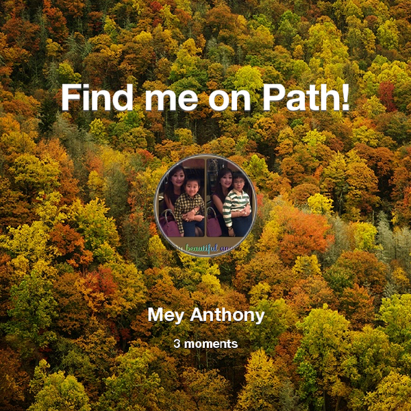 MeyAnthony's tweet photo. Find me on #Path now! Go to: http://t.co/Ianl13Hl4C! #thepersonalnetwork http://t.co/cyZD9a2Ry9