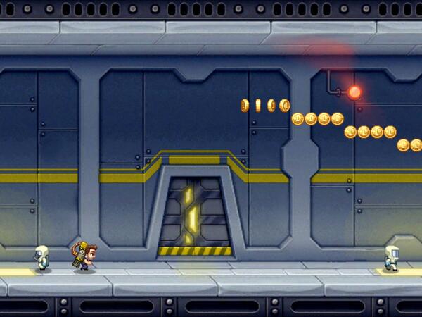 BillMartens's tweet photo. I just flew 174m in an explosive game of Jetpack Joyride on iPad. Beat th http://t.co/5opA0pFect http://t.co/1BHqZrZZxJ