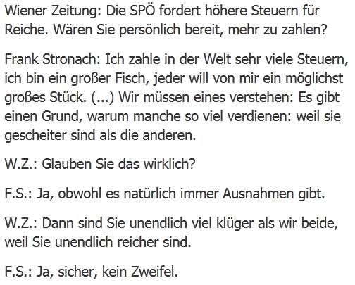 wluef's tweet photo. und wenn ich der letzte österreicher bin, der das mitkriegt: solche interview-passagen AUTORISIERT das team #stronach http://t.co/PAlq5FxvtK