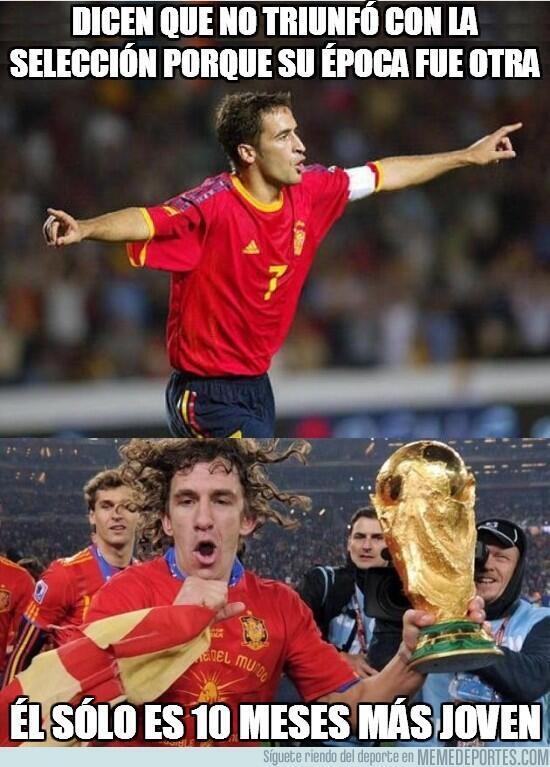 M0tivacionesF's tweet photo. Fue irse de la selección y empezar la época dorada de España http://t.co/a7q2Uy3G92