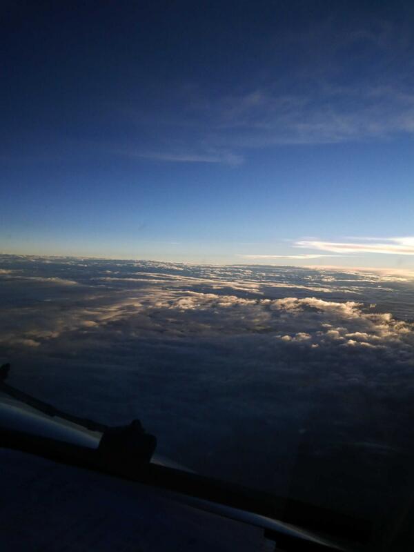 It's peaceful up here