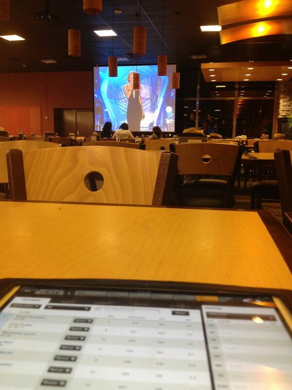 jamesfarren7's tweet image. My view right now #vma #footballdraft #projector