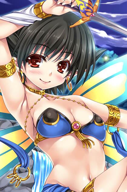 姫奪!ダンジョンズロードにて、新しく描かせて頂きました。「タムリン」というキャラです。よろしくお願い致しますm(__)m 