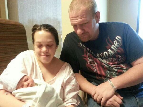 yeahitisi's tweet image. Me the wife and our little man