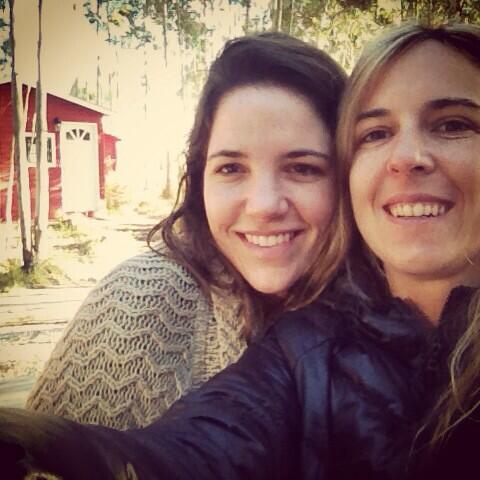 La Ercilia con <a href="/vickbunge/">Victoria Bunge</a> ,que bien se pasa con esta familia Bo!