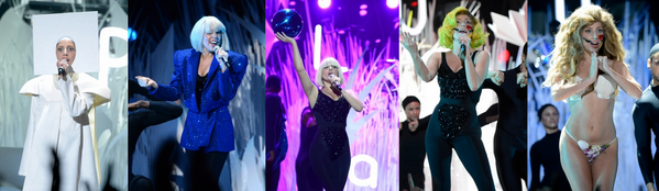 nicolettenee's tweet photo. Let me guess, naked next year? LOL. "Lady Gaga put on an amazing performance at the #VMAs2013 tonight.http://t.co/WaRyACwfxz"