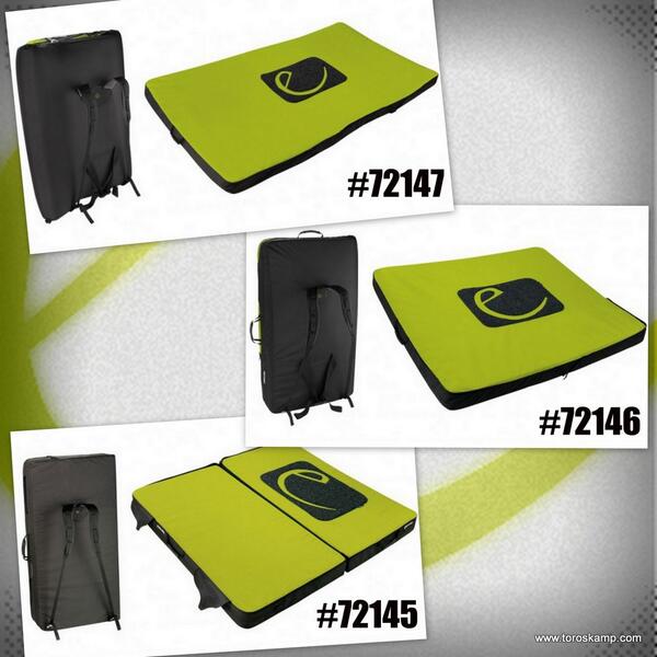 #EDELRID tırmanış minderleri stoğumuza girdi. Ayrıntılar: bit.ly/edelrid_minder