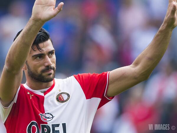 VI_nl's tweet image. Graziano Pellè kwam in zijn laatste 8 thuisduels voor Feyenoord telkens tot scoren: 1 - 1 - 1 - 1 - 2 - 1 - 1 - 3