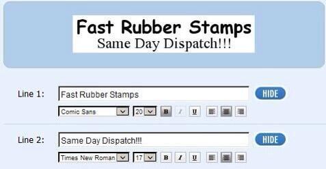 FastRubberStamp's tweet image. Hey @McTizm check out our site:
fastrubberstamps.com.au
Design your stamp online in minutes.