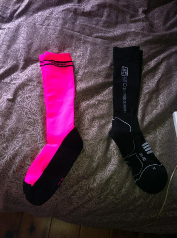 meghanhoey's tweet image. New compression socks #goodbyeshinsplints 👋