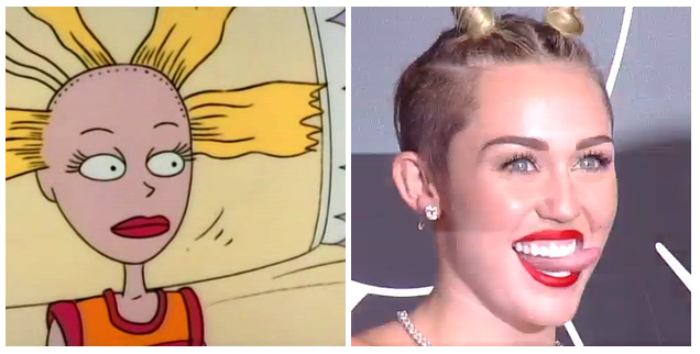 Buzzfeed On Twitter Miley Cyrus Looks Exactly Like Angelica S Doll