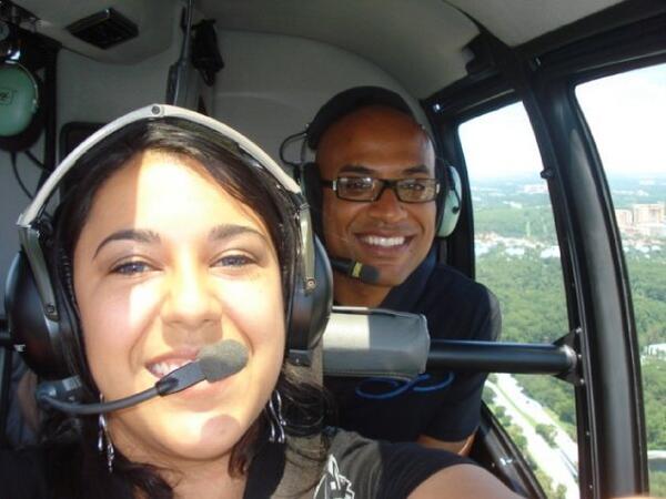 ModestoColon's tweet image. Here is Jess and I in a helicopter! I definitely want to buy one. Going to put it on my buying list. GOOD times!