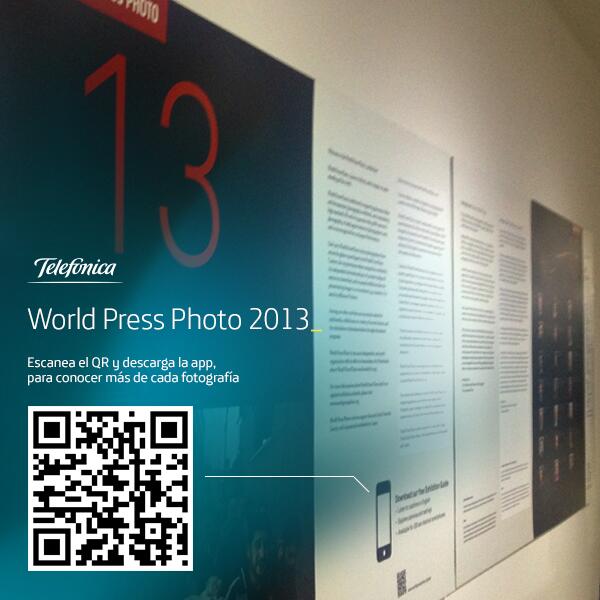 MovistarChile's tweet photo. ¡Comienza la semana con la mejor exposición de fotografía periodística en #WPP2013! \o/ http://t.co/qzxJy6xilE